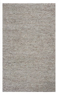 5' X 7' Natural Wool Hand Woven Area Rug