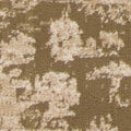 5' X 8' Beige And Tan Floral Medallion Distressed Area Rug