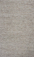 5' X 7' Natural Wool Hand Woven Area Rug
