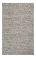 5' X 7' Natural Wool Hand Woven Area Rug