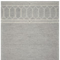 8' X 10'  Wool Grey Area Rug