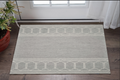 8' X 10'  Wool Grey Area Rug