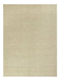 5' X 8' Ivory And Beige Jute Chevron Hand Woven Area Rug