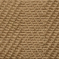 2' X 4' Natural And Brown Jute Chevron Hand Woven Area Rug