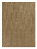 2' X 4' Natural And Brown Jute Chevron Hand Woven Area Rug
