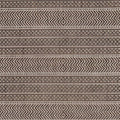 3' X 4' Brown Geometric Indoor Outdoor Area Rug