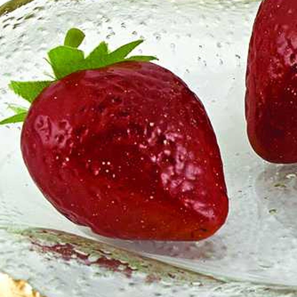 13" Mouth Blown Wavy Edge Gold Leaf Platter Or Charger