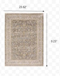 2' X 3' Beige And Ivory Area Rug
