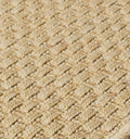 8' Beige Indoor Outdoor Runner Rug