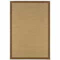 8' X 13' Beige Indoor Outdoor Area Rug