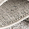 5' X 7' Gray and Ivory Abstract Area Rug