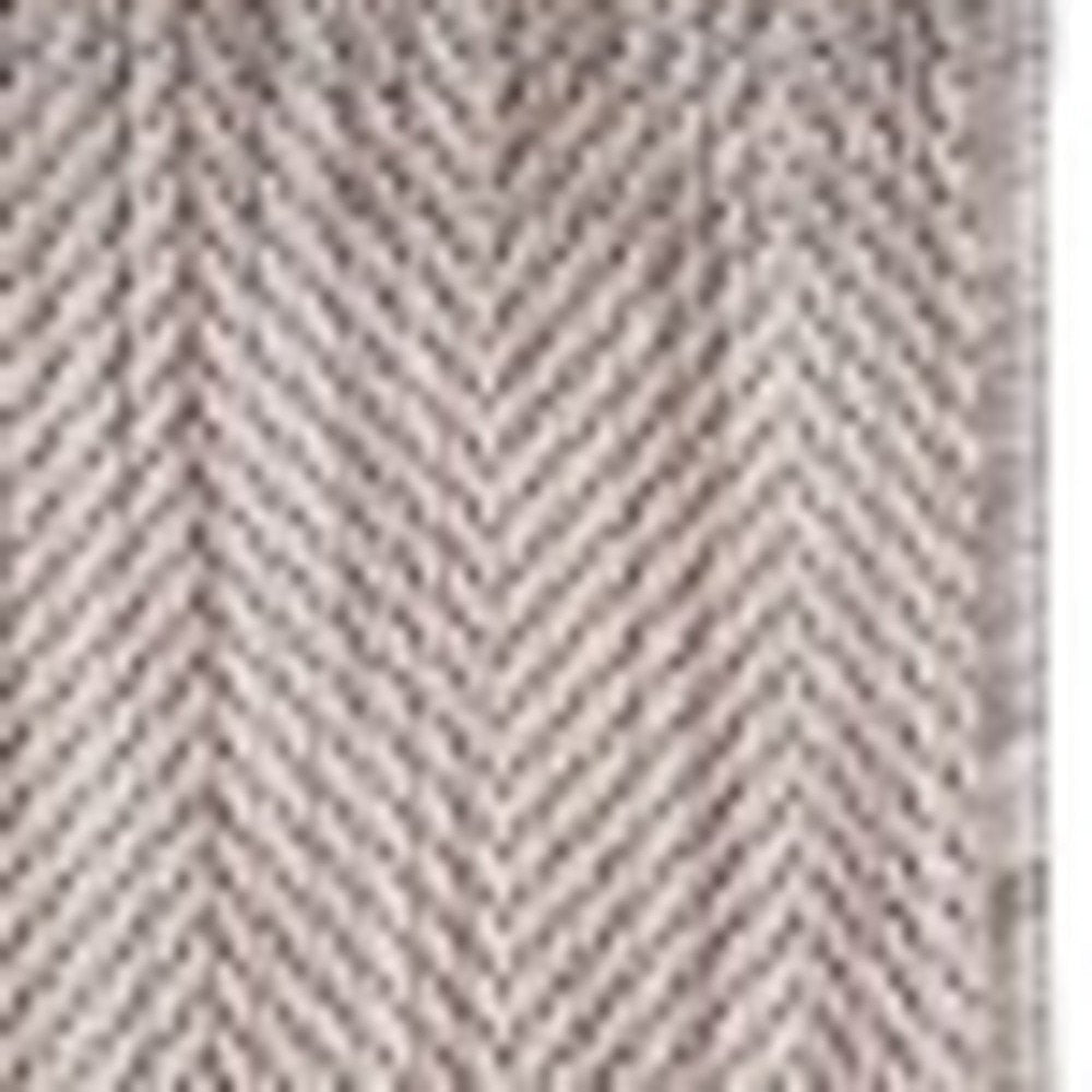 8' X 10' Beige Indoor Outdoor Area Rug