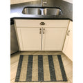 8' X 10' Blue And Gray Indoor Outdoor Area Rug