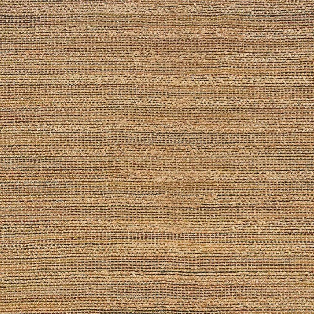 8' X 10' Brown Braided Jute Area Rug