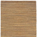 8' X 10' Brown Braided Jute Area Rug