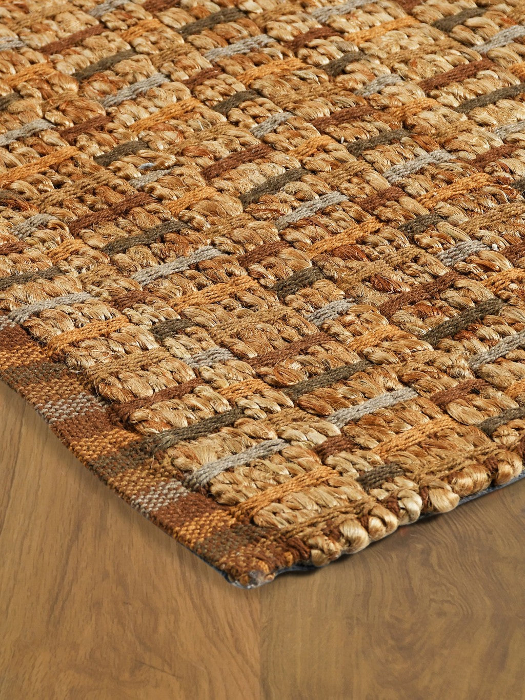 9' X 12' Tan Classic Interwoven Area Rug