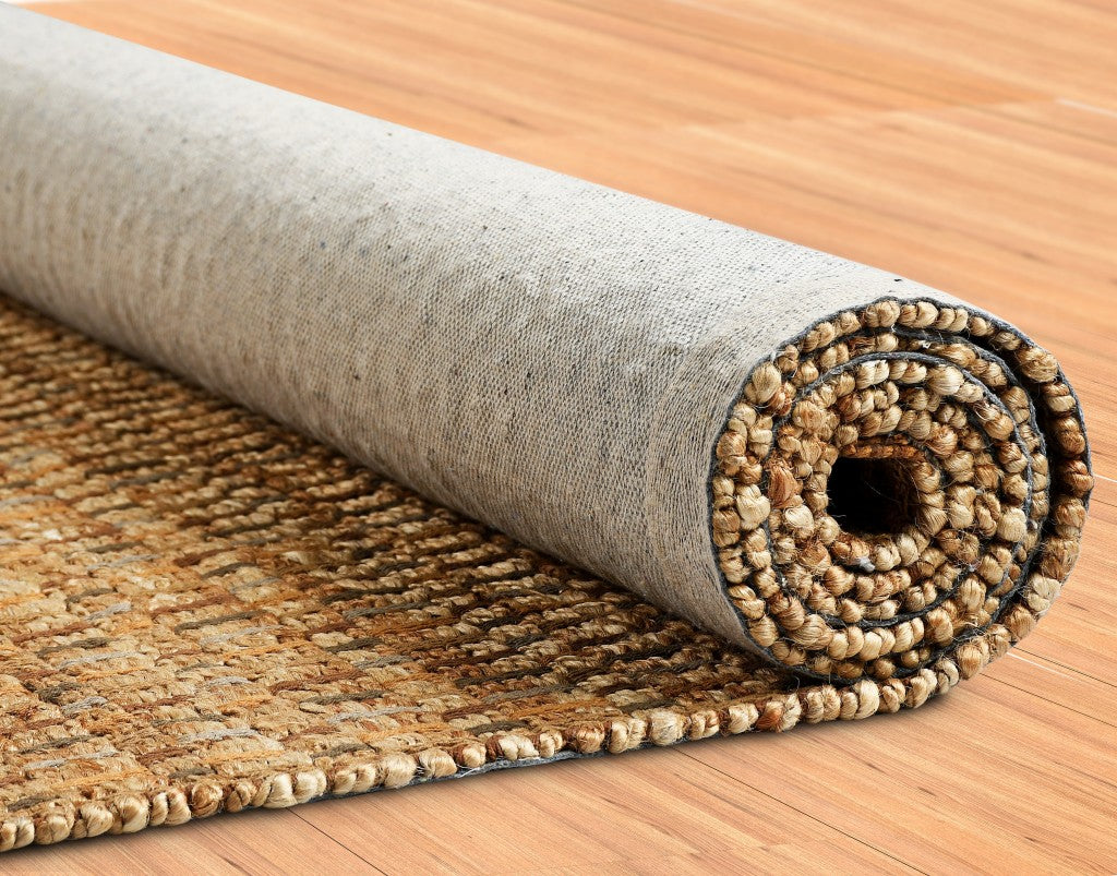 9' X 12' Tan Classic Interwoven Area Rug
