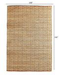 9' X 12' Tan Classic Interwoven Area Rug