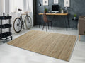9' X 12' Tan Classic Interwoven Area Rug