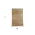 9' X 12' Tan Classic Interwoven Area Rug