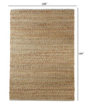 9' X 12' Tan Classic Interwoven Area Rug