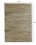 9' X 12' Natural Hand Woven Area Rug