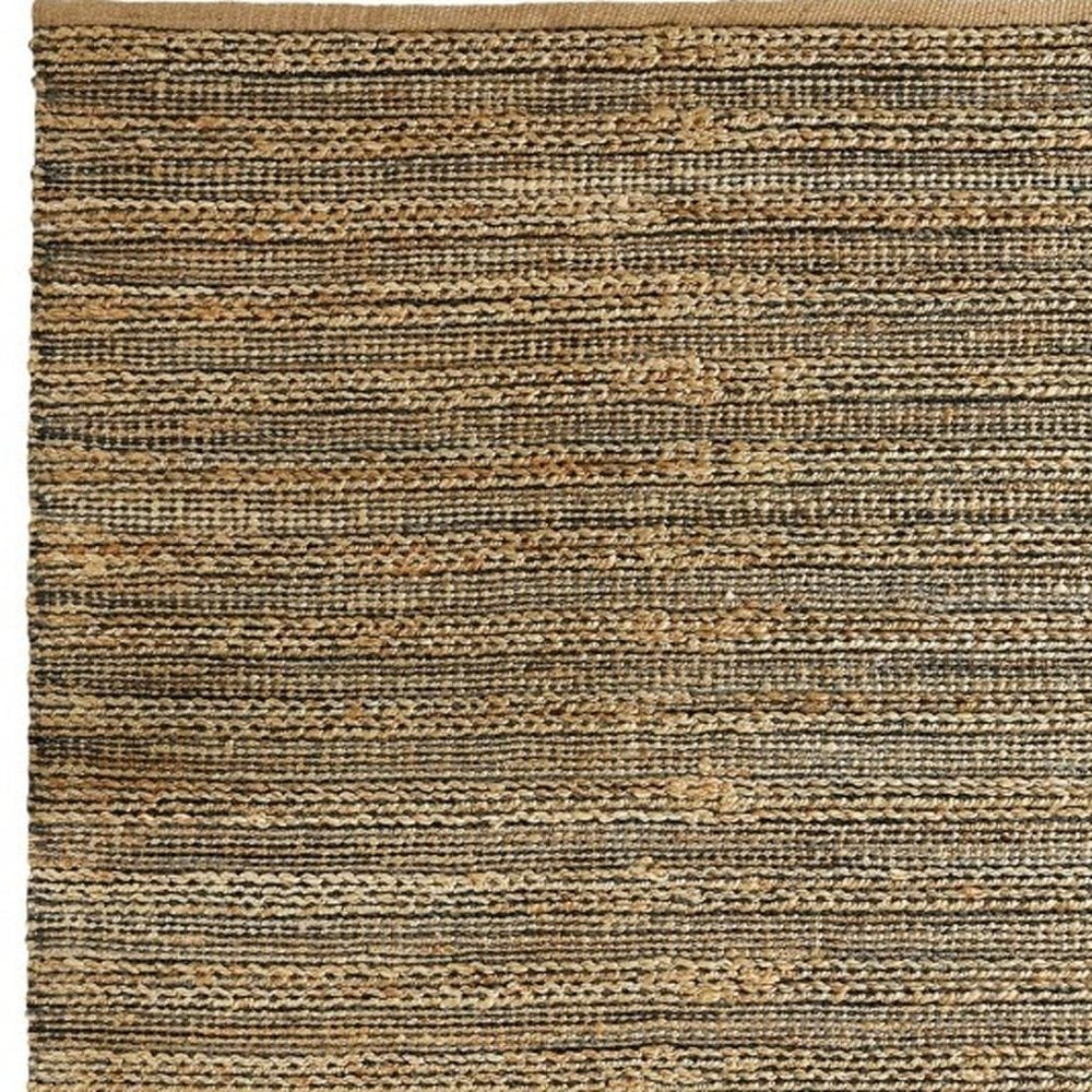 8' X 10' Natural Jute Hand Woven Area Rug