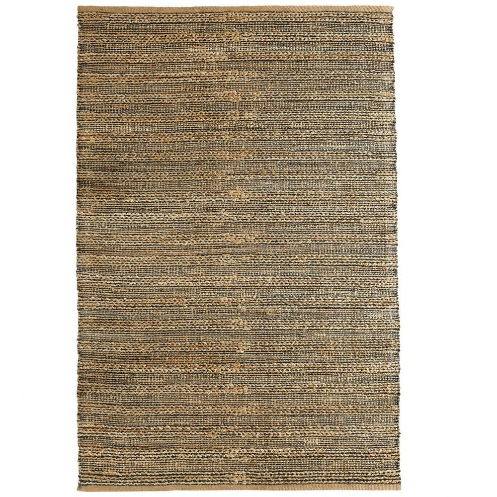 8' X 10' Natural Jute Hand Woven Area Rug