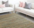 8' X 10' Natural Hand Woven Area Rug
