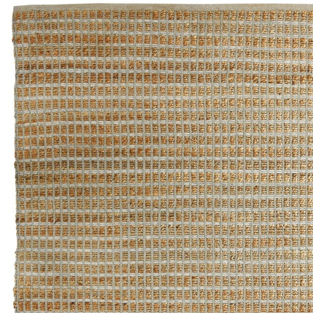 8' X 10' Natural Hand Woven Area Rug
