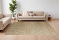 8' X 10' Natural Hand Woven Area Rug