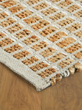 8' X 10' Natural Hand Woven Area Rug