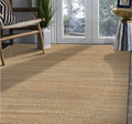 5' X 8' Natural Hand Woven Area Rug