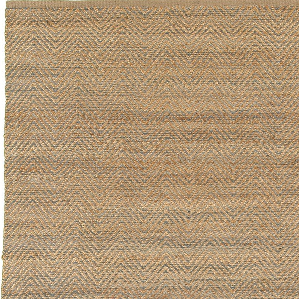 5' X 8' Natural Hand Woven Area Rug