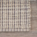 8' X 10' Brown and Beige Toned Jute Area Rug
