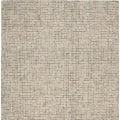 8' X 10' Tan Wool Hand Loomed Area Rug