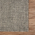 9' X 12' Gray Interwoven Maze Area Rug
