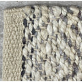 2' X 5' Tan And Gray Jute Hand Woven Area Rug