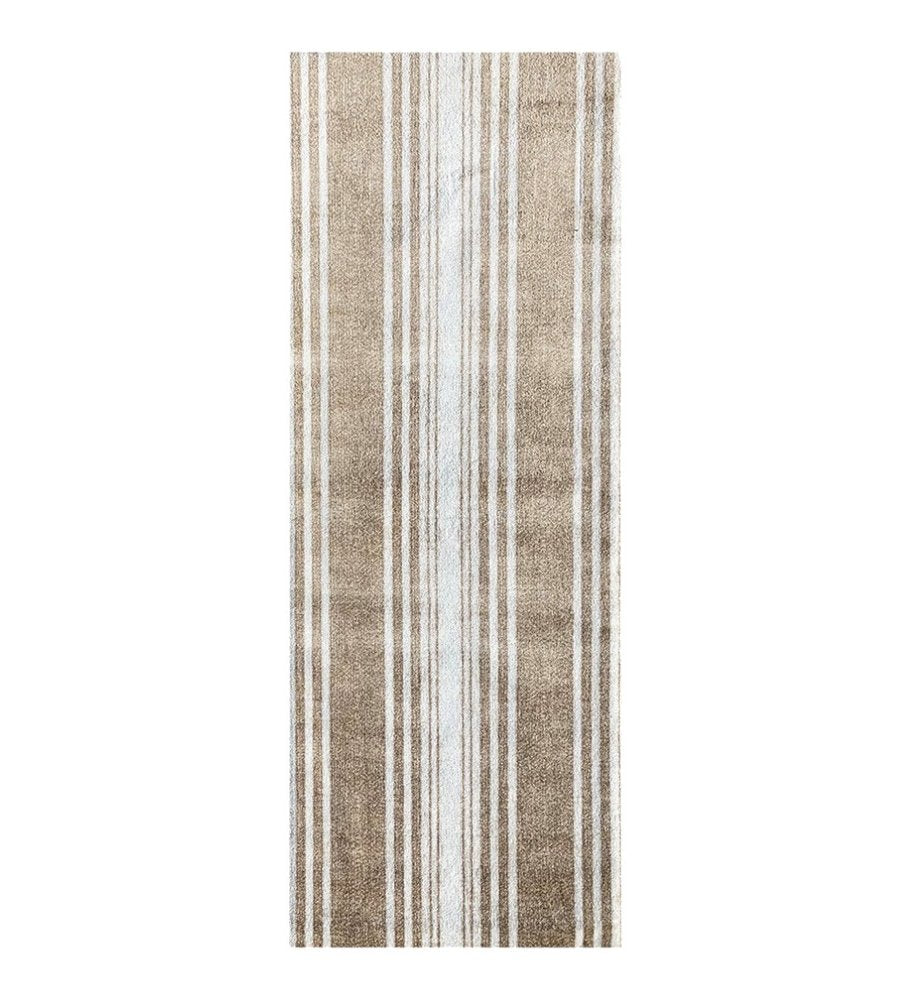 2' X 6' Sandy Shores Regatta Stripe Washable Runner Rug