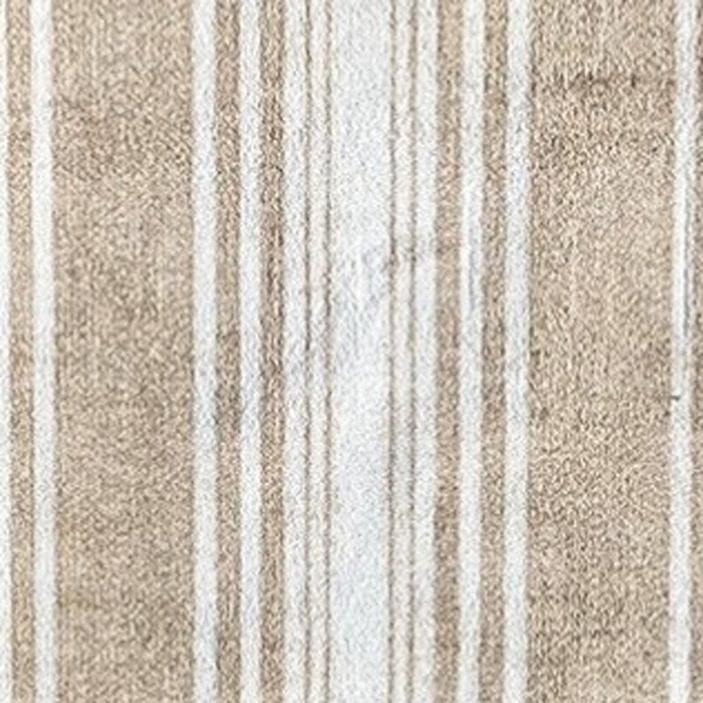 2' X 6' Sandy Shores Regatta Stripe Washable Runner Rug