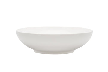 White Six Piece Porcelain Service For Six Bowl Set