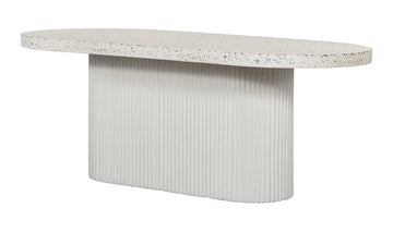 Lyon Light Grey Outdoor Dining Table - Stylish & Durable Design