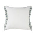 24" X 24" Blue Zippered Coastal Indoor Outdoor Throw Pillow