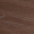 48" Brown And Gray Solid Wood And Concrete Round Coffee Table