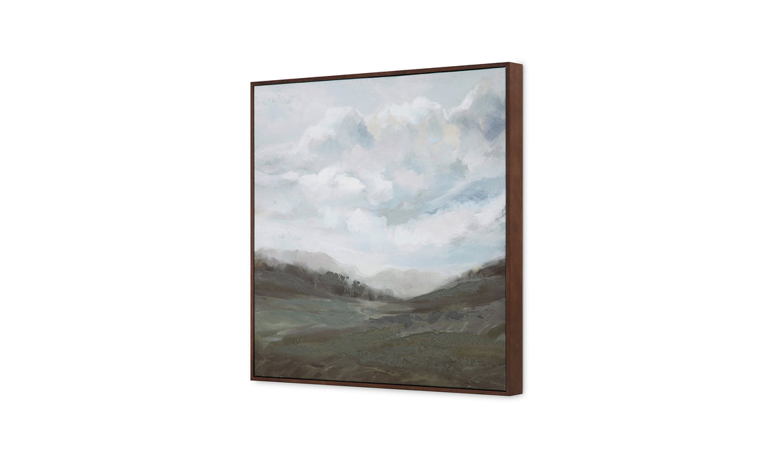 Natural World Framed Painting - Rustic Landscape Art for Home