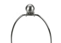 23" Black Ceramic Round Table Lamp With Black Drum Shade