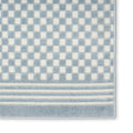 4' X 6' Blue Geometric Area Rug