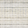 5' X 8' Ivory Gold And Gray Striped Area Rug