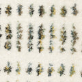 5' X 8' Ivory Gold And Gray Striped Area Rug