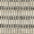 3' X 5' Beige And Black Geometric Area Rug